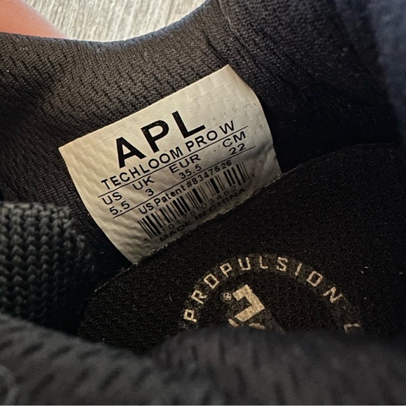 APL Black Metallic Speckle Techloom Pro Sneakers - Picture 10 of 11